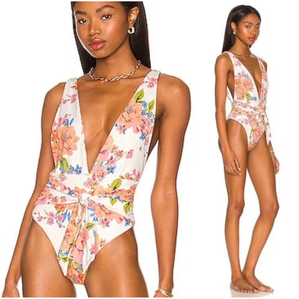 MAAJI Reversible McDreamy Cheeky Plunge One-Piece Swimsuit
